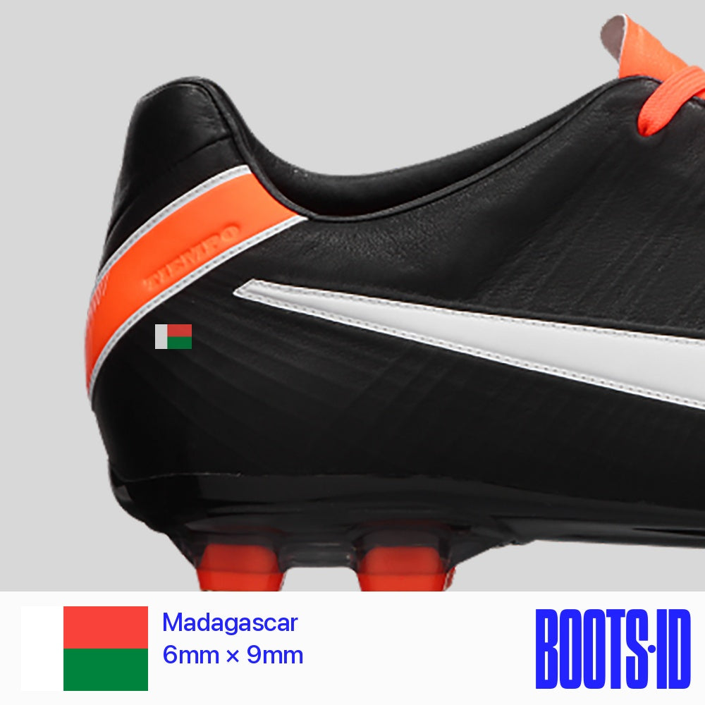 CAF (Africa) Flag Sticker for Football Boots