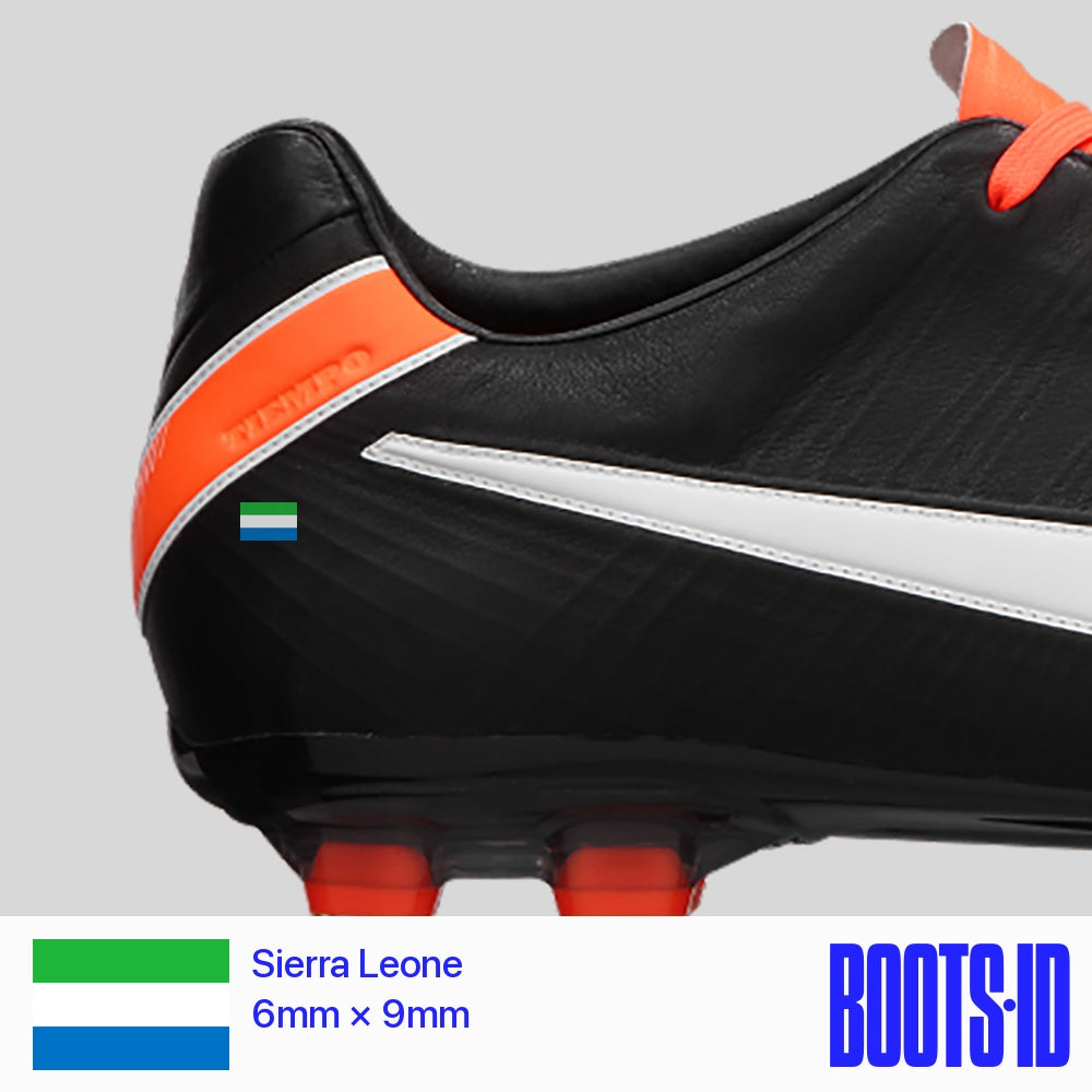 CAF (Africa) Flag Sticker for Football Boots