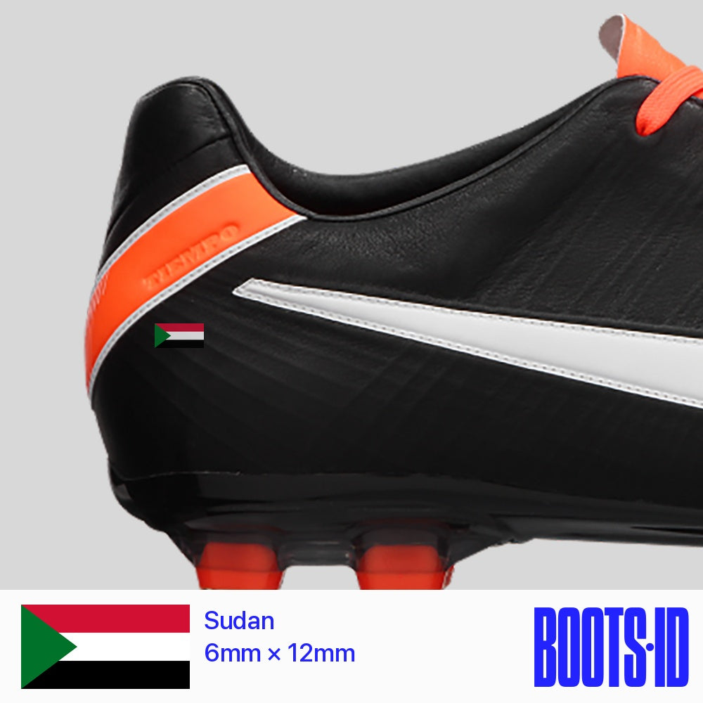 CAF (Africa) Flag Sticker for Football Boots